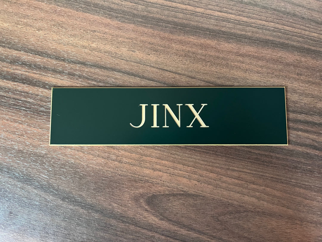 Plastic Stall Plate, Optional Bracket, Slide In/Out, Mult. Colors