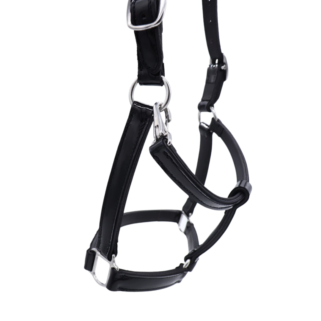 RLG Patent Leather Halter – Remarkable Leather Goods
